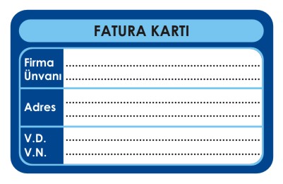 Fatura Kartı